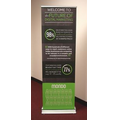 Retractable Banner Stand with 24" x 78" Banner